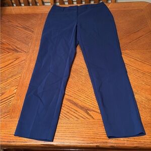 White House Black Market Navy Ankle Pants